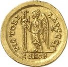 Solidus - Basiliscus (VICTORIA AVGGG; Constantinopolis)