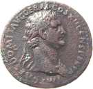 As - Domitianus (IOVI CONSERVATORI SC; Rome mint)