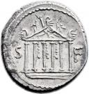 Denarius (Petillia: Petillius Capitolinus; PETILLIVS CAPITOLINVS)