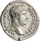 Denarius - Hadrianus (ROMVLO CONDITORI)
