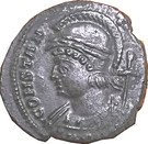 Follis - Constantinus Ist (CONSTANTINOPOLIS; with palm-branch; Treveri)