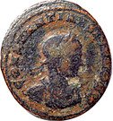 Follis - Constantin II - CLARITAS REIPVB - Arles