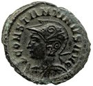 Follis - Constantinus Ist (CONSTANTINVS AVG / SOLI INVICTO COMITI with S/F; Londinium)