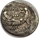 Denarius (C. Fonteius, C.FON / Rome)