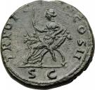 Dupondius - Traianus (TR POT COS II)