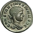 Follis - Constantin II (CAESARVM NOSTRORVM VOT V, Arles)