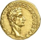 Aureus - Caligula (GERMANICVS CAES P C CAES AVG GERM; Lugdunum)