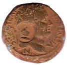 AE - Vespasian (Gadara mint)