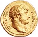 Aureus - Hadrianus (COS III: Horseback)