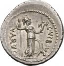 Denarius (Vibia: Gaius Vibius Varus; C•VIBIVS VARVS)