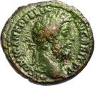 As - Commodus (APOL MONETAE P M TR P XV IMP VIIII)