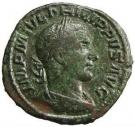 Sestertius - Philippus I (PAX AETERNA)