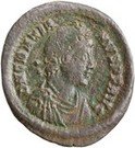 Follis - Gratianus (CONCORDIA AVGGG, Constantinople mint)