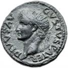 As - Augustus (IMP T VESP AVG REST SC; Honour Strike under Titus; Rome mint)