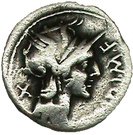 Denarius (Cipia: Marcus Cipius, M•CIPI•M•F / ROMA)