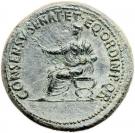 Dupondius - Augustus (CONSENSV SENAT ET EQ ORDIN P Q R; Honour Strike under Caligula; Rome mint)