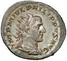 Antoninianus - Philippus I (ANNONA AVGG)
