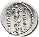Denarius (Memmia: Gaius Memmius; C•MEMMI•C•F / C•MEMMIVS IMPERATOR)
