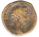 Sestertius - Marcus Aurelius (TR POT XX IMP IIII COS III; Victoria)