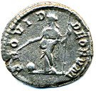 Denarius Geta PROVID DEORVM