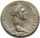 Sestertius - Domitianus (IOVI VICTORI SC; Rome mint)