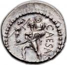 Denarius - Julius Caesar (CAESAR; Aeneas)