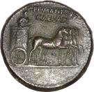 Dupondius - Germanicus (SIGNIS RECEPT DEVICTIS GERM SC; Honour Strike under Caligula; Rome mint)
