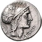 Denarius (Quintus Lutatius Cerco; Q LVTATI / Q.)