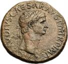 Sestertius - Claudius (EX SC OB CIVES SERVATOS; Rome mint)