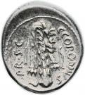 Denarius (Sicinia: Quintus Sicinius; Q•SICINIVS III•VIR / C•COPONIVS PR•S•C)