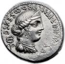 Denarius (Annia: Gaius Annius Luscus; C•ANNI•T•F•T•N•PRO•COS•EX•S•C / L•FABI•L•F•HISP)