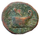 Assarion - Gordianus III (Coela, galley prow type)