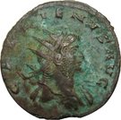 Antoninianus - Gallienus (SALVS AVG; Mediolanum mint)