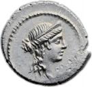 Denarius (Aemilia: Marcus Aemilius Lepidus; M•LEPIDVS)