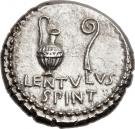 Denarius - Brutus (BRVTVS / LENTVLVS SPINT)