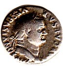 Denarius - Vespasianus (PONT MAX TR P COS V)