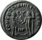 Fraction - Galerius (CONCORDIA MILITVM; Heraclea mint)