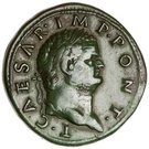 Dupondius - Titus (TR POT COS III CENSOR; Strike under Vespasianus)