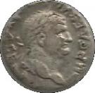 Denarius - Vespasianus (PONTIF MAXIM)