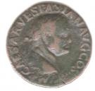 As - Vespasianus (COS III / SC; Eagle; Lugdunum mint)