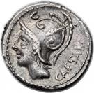 Denarius (Julia: Lucius Julius Caesar; CAESAR / L•IVLI•L•F)