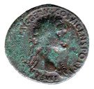 As - Domitianus (COS XI / FORTVNAE AVGVSTI SC; Rome mint)