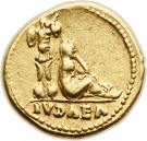 Aureus - Vespasianus (IVDAEA; Rome mint)