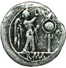 Victoriatus (Anonymous; ROMA; no marks on reverse)