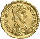 Solidus - Valentinianus II (VICTORIA AVGG; Treveri)