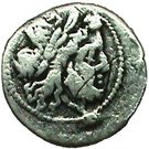 Victoriatus (Anonymous; ROMA; no marks on reverse)