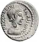 Denarius (Accoleia: Publius Accoleius Lariscolus; P•ACCOLEIVS LARISCOLVS)