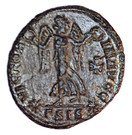 AE3 - Constans - Victoria  Avgg - Siscia Mint
