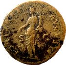 Dupondius - Domitianus (FORTVNAE AVGVSTI )