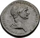 Sestertius - Traianus (SENATVS POPVLVS QVE ROMANVS)